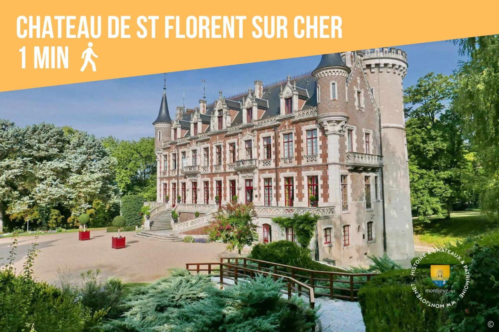 L'Escale En Amerique - Home Homy Saint-Florent-sur-Cher Dış mekan fotoğraf
